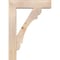 Ekena Millwork Olympic Block Smooth Bracket w/ Offset Brace, Douglas Fir, 7 1/2"W x 30"D x 42"H BKT0806X30X42OLY05SDF - alternate 4